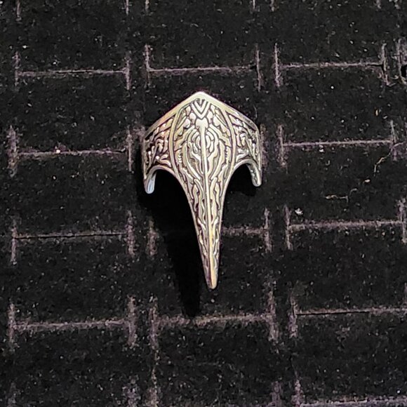 Men's assorted silver rings, size 10 - Picture 4 of 9